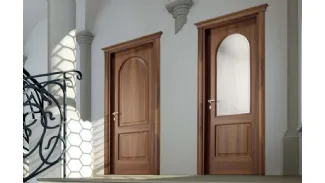 Le porte vetrate.