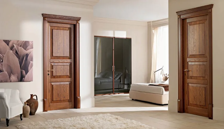 Le porte interne in legno