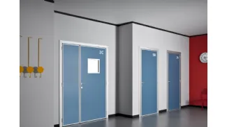 Porte interne in alluminio per scuole