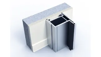 Telaio in alluminio per porte